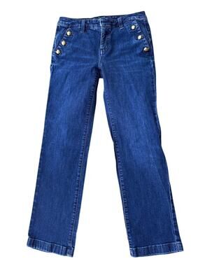 Lauren Ralph Lauren Sailor Jeans Nautical Gold Button 4P